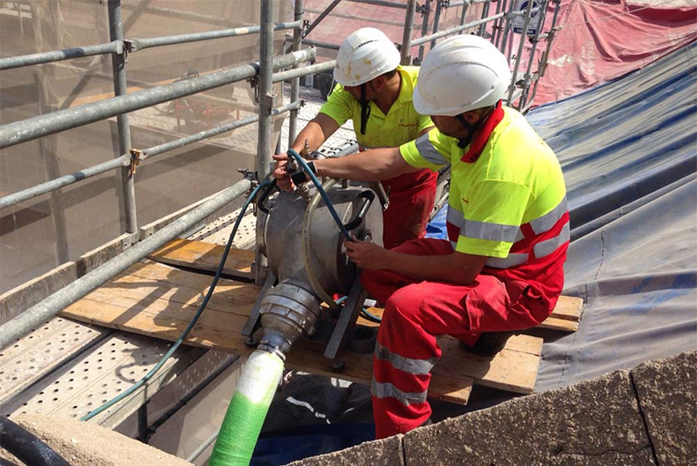 Rehabilitación sin obras pocería sin zanja en madrid