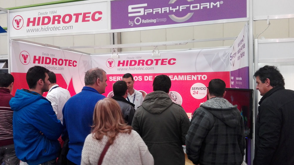 Stand Hidrotec SMAGUA y asistentes