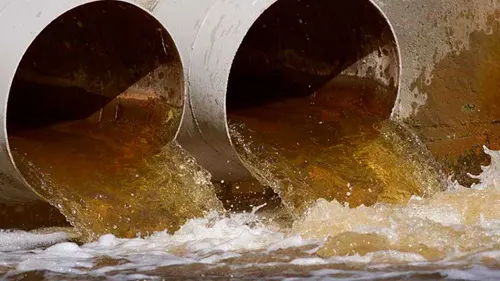 descarga de aguas residuales