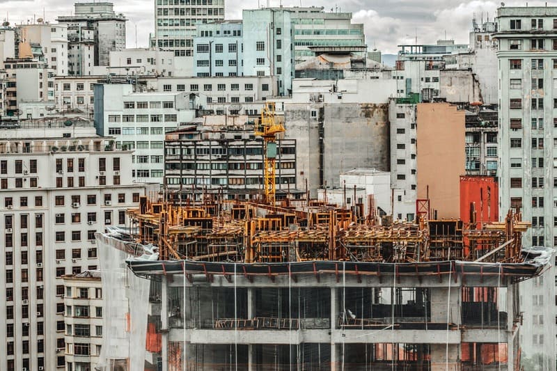 Edificios en construcción