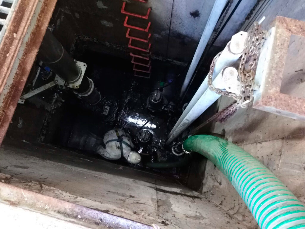 mantenimiento de pozos de bombeo