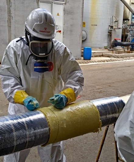 Preparación Recubrimiento Interior Tubería