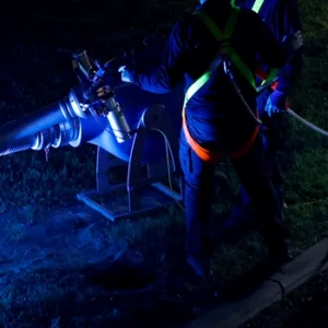 curado manga LED reparación de tuberías con manga en madrid