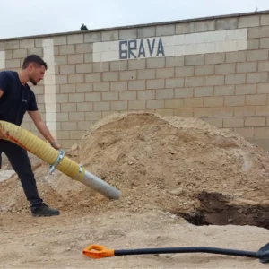 Proceso de aspiración de sólidos en tarragona